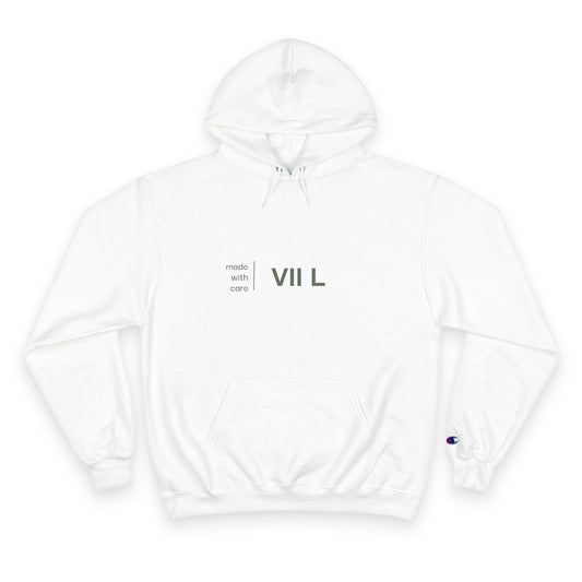 Minimalist Champion Hoodie - Made with Care