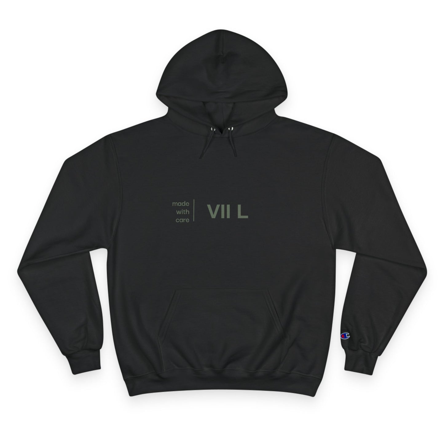 Minimalist Champion Hoodie - Made with Care